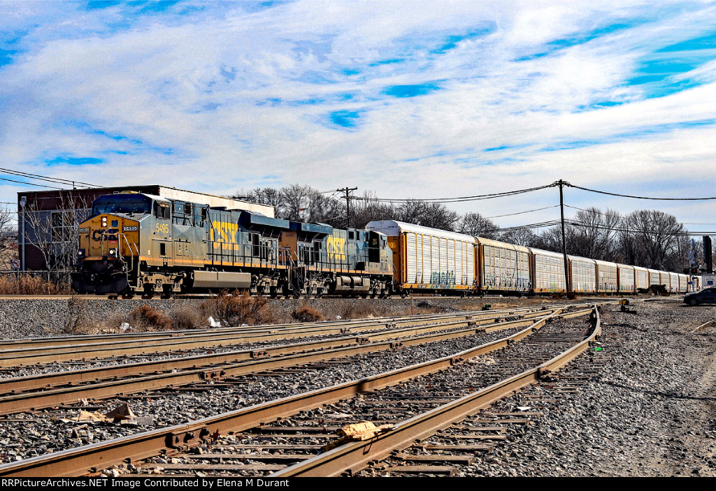 CSX 5495 on M-434